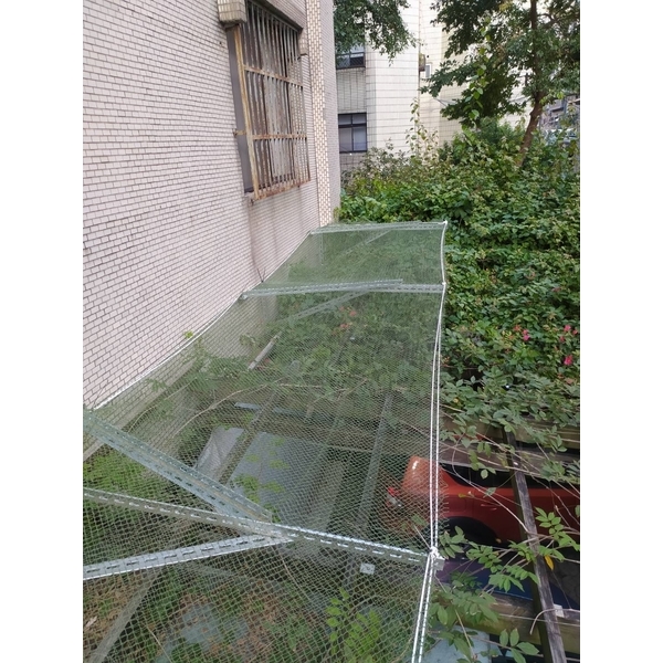 大雅花園華厦-防磁磚墜落網,開旭專業圍網有限公司