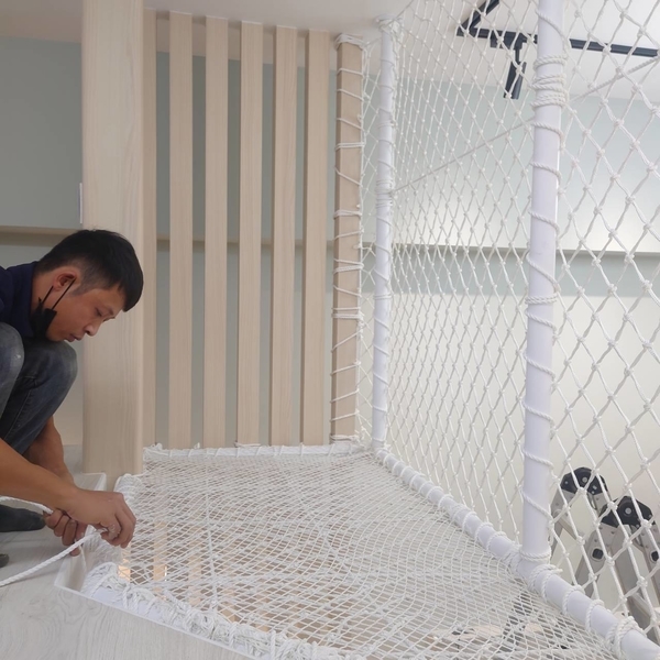 南港昆陽街-遊戲攀爬網,開旭專業圍網有限公司