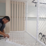 南港昆陽街-遊戲攀爬網 - 開旭專業圍網有限公司