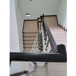 淡水區崁頂五路-樓梯防護網 - 開旭專業圍網有限公司