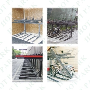 雙層腳踏車位架HTSM-2WG,豪庭電機股份有限公司