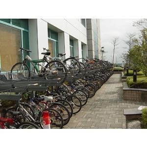 雙層腳踏車位架