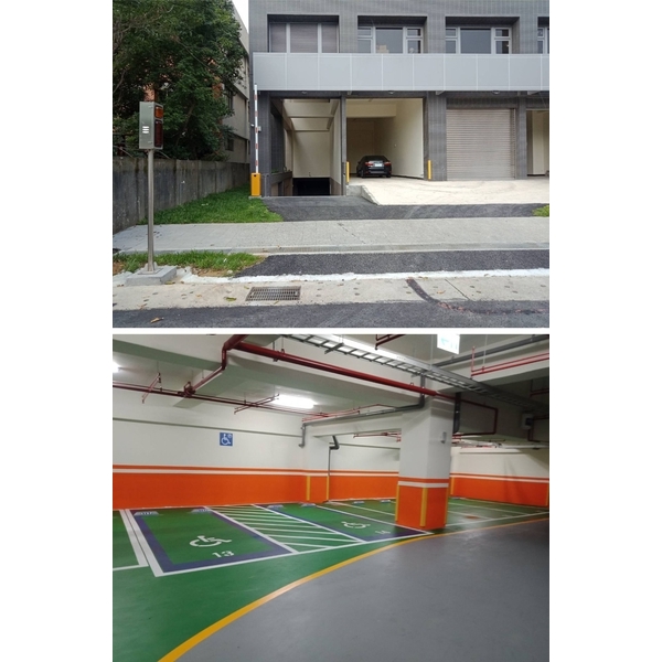 車道門禁管制+車道安全警示裝置系統,豪庭電機股份有限公司