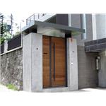 鋁包板雨遮及庭院大門 - 錫弘金屬有限公司