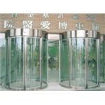 鍍鈦圓形自動門 - 鑫帷特金屬建材有限公司