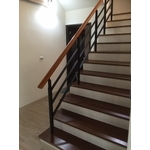 歐式扶手 實木地板 - 皇家木作工程