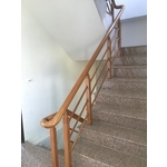 木製樓梯扶手 - 皇家木作工程