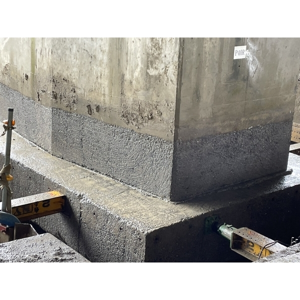 高公局耐震補強水刀打毛,上允工程股份有限公司