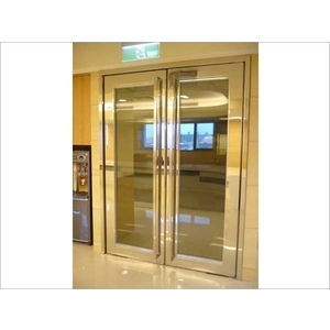 不銹鋼防火玻璃門