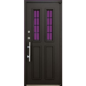 紅銅砂總統單開外玄關門 , 綠建築企業有限公司