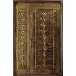 黃古銅亞歷山大鑄鋁防爆門