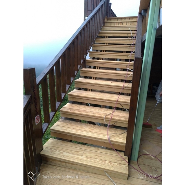 戶外南方松施作