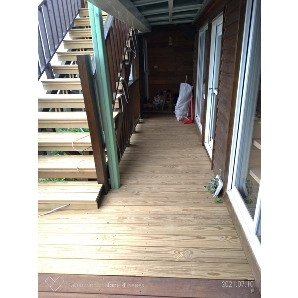 戶外南方松施作