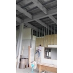 雙面防火一小時隔間牆 - 員裕裝潢設計工程行