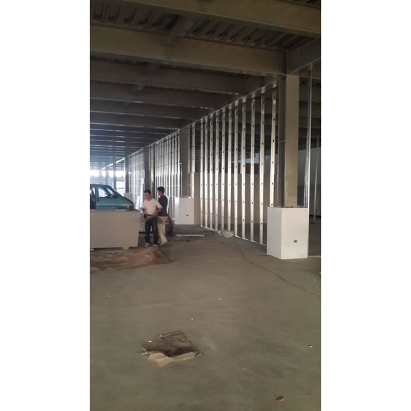 雙面防火一小時隔間牆