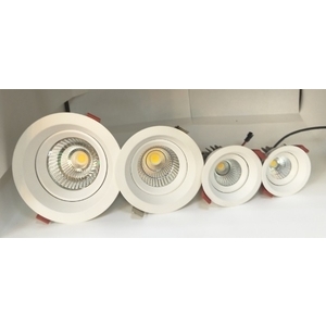 12W崁燈／挖85mm／內縮防眩／可擺動 , 奧立科技能源股份有限公司