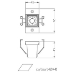 無邊框線條崁燈 , 奧立科技能源股份有限公司