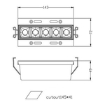 無邊框線條崁燈系列組 , 奧立科技能源股份有限公司