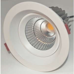 20W 崁燈內縮可擺動／挖孔125mm , 奧立科技能源股份有限公司