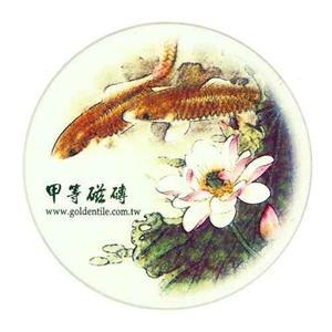 鯉魚杯墊 , 甲等磁磚企業有限公司