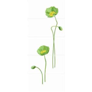 罌栗花圖組4942F-60X150CM , 甲等磁磚企業有限公司