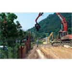 打拔鋼板樁工程 - 全宏昌營造股份有限公司