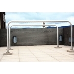 社區屋頂曬衣架