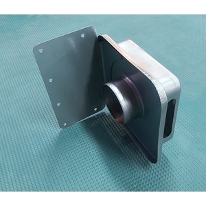 熱水器用強制排氣罩( 陽台吊掛​式 )O-02、強制排氣罩、熱水器排風罩、強制排氣口、外氣口,泓富產品實業有限公司