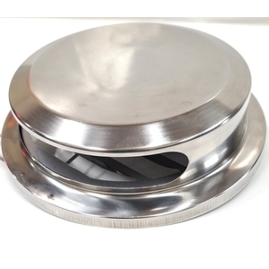 防颱(扁平筒型)防風罩-A06、筒狀排風罩、排風罩、排氣罩、立體圓型防風罩、柱型防風罩、防風型、排風罩、防颱型、外氣口、排煙罩、外牆排風罩,泓富產品實業有限公司