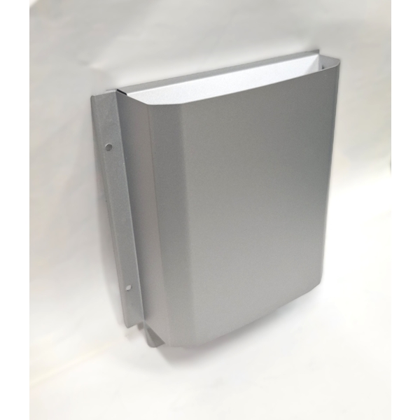 防颱 抗風雨型(上下導流)排氣罩-AT  排氣罩、排煙罩、排風罩、外氣口、防颱型、防風雨型、上下導流、通氣口、外牆排風罩-泓富產品實業有限公司