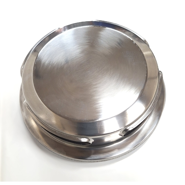 防颱(三向圓型)防風罩-A08、排氣罩、排煙罩、排風罩、筒狀外氣口、防颱型、防風雨型、圓形通氣口、外牆排風罩-泓富產品實業有限公司