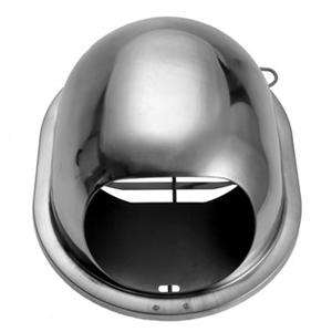 不鏽鋼(橢圓形)防風罩-K01、防颱型、防風型、排氣罩、橢圓形排煙罩、排風罩、外氣口、外牆排風罩、通氣口,泓富產品實業有限公司