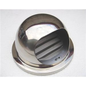 ST(百葉式)圓球型-V02、排氣罩、排風罩、外氣口、外牆排風罩、魚眼罩、防鳥罩、排油煙罩、排煙罩、衛浴室出口罩、通氣口,泓富產品實業有限公司