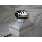 大樓管道間免電力渦輪排氣抽風機 - 泓富產品實業有限公司