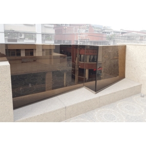 埋溝式玻璃欄杆 , 雅固婷金屬建材有限公司