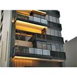 竹北嘉豐二街-格柵及玻璃欄杆 - 雅固婷金屬建材有限公司