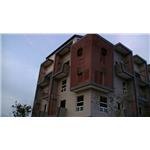 苗栗後龍-友鈞建設-造型格柵及框式玻璃欄杆 - 雅固婷金屬建材有限公司