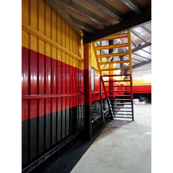 鋼構除鏽油漆工程-伍山實業社