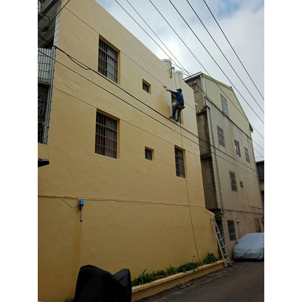 外牆防水免搭鷹架工程-伍山實業社