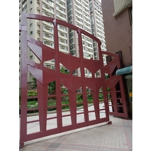 社區大 門除鏽防鏽漆