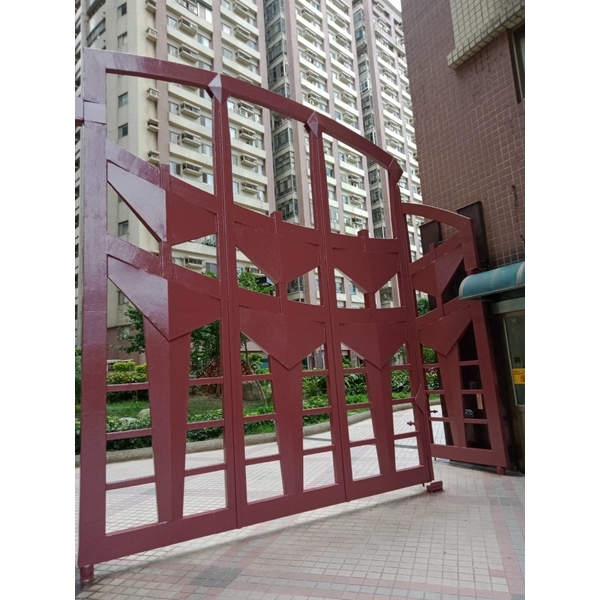 社區大 門除鏽防鏽漆,伍山實業社