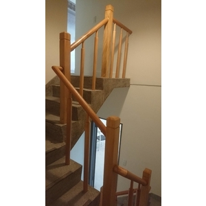 崁壁式樓梯扶手 崁壁式樓梯扶手-天梯實業有限公司