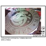 TORAJASTAR COFFEE＆TEA 不銹鋼蝕刻藝術招牌 - 葡萄藤鍛造藝術有限公司