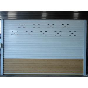 電動捲門施工實例