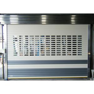 電動捲門施工實例
