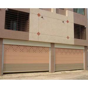 電動捲門施工實例