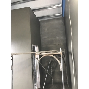 鐵皮屋磚牆隔間泥做6