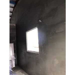 鐵皮屋磚牆隔間泥做7