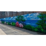 鐵皮.圍籬美化彩繪 - 展望傳統藝術彩繪工作室