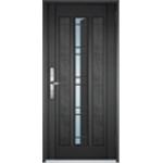 H6095-和風皮紋門中門 , 翔泰金屬股份有限公司